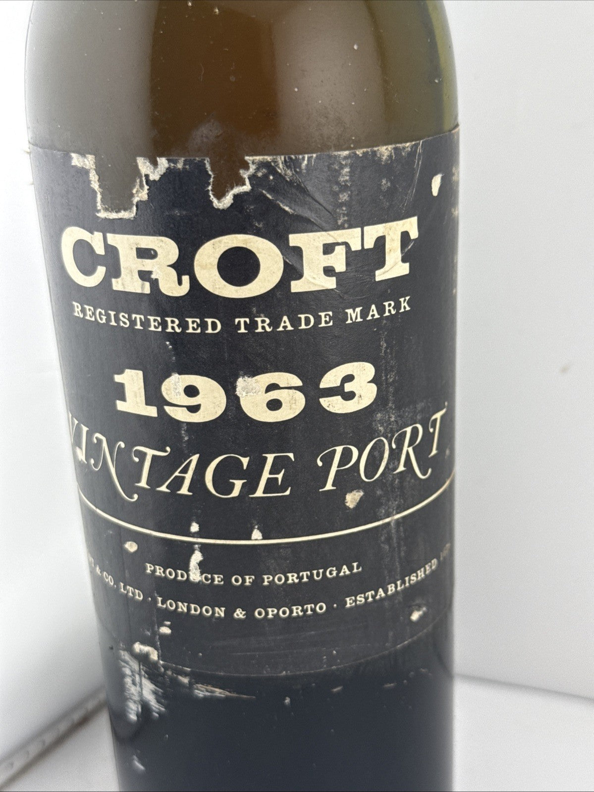 Croft 1963 Vintage Port 75cl Portugal