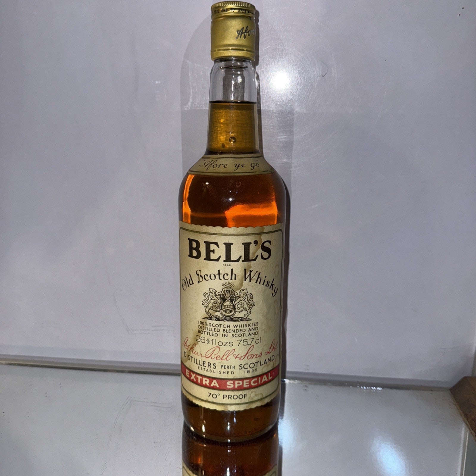Bells Old Scotch Blended Whisky Bottled 1970s