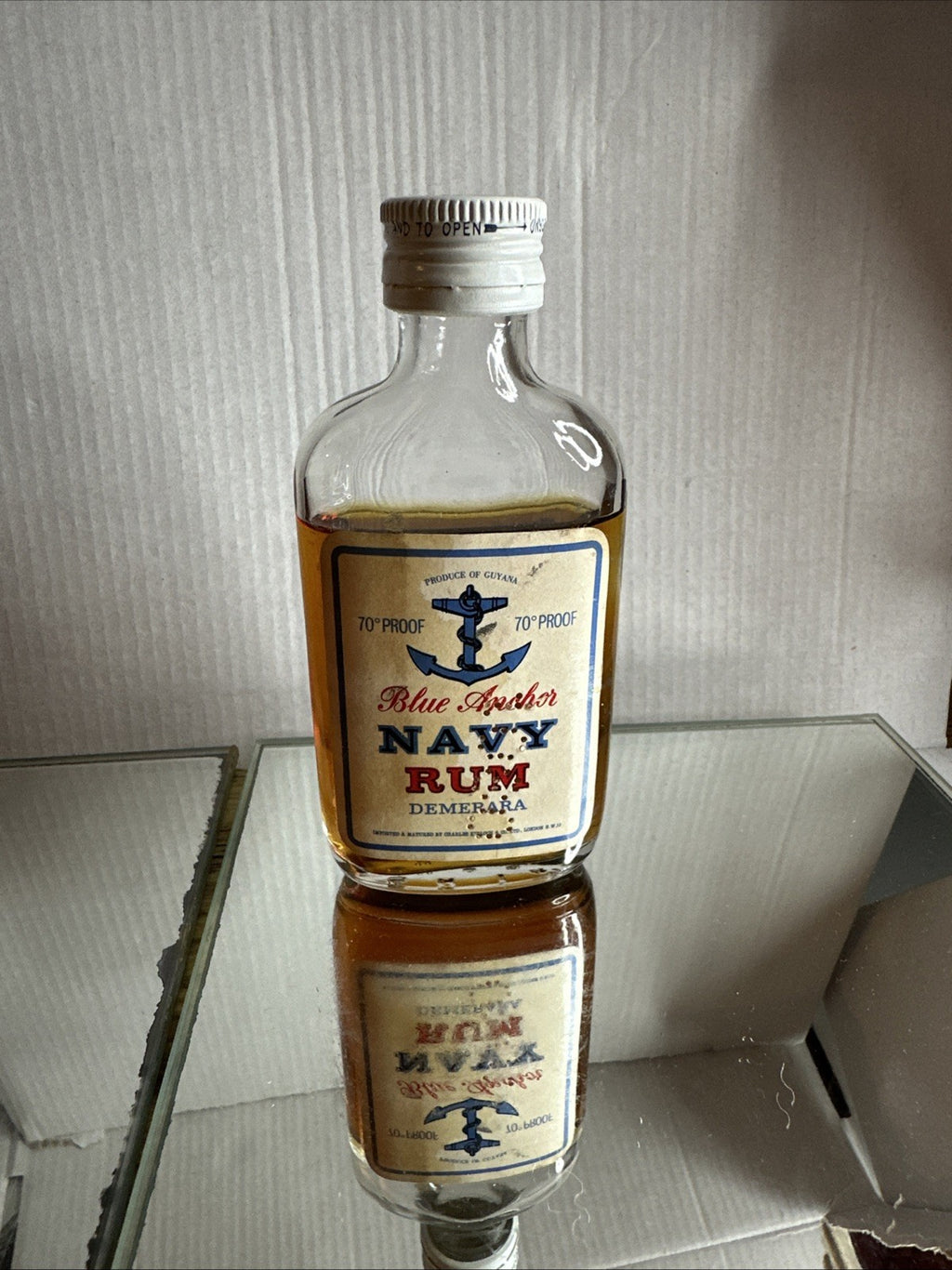 Blue Anchor Demerara Navy Rum Miniature