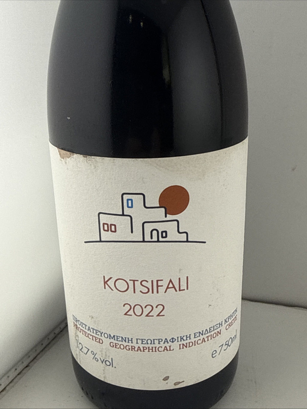 A.S. Daskalakis Kotsifali 2022 PGI Crete Greek Red Wine 750ml Sealed