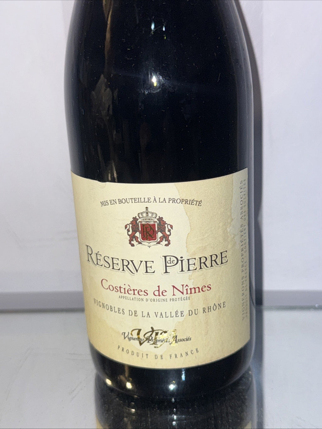 Réserve Pierre, (primarily Grenache and Syrah) Costières de Nîmes 2019
