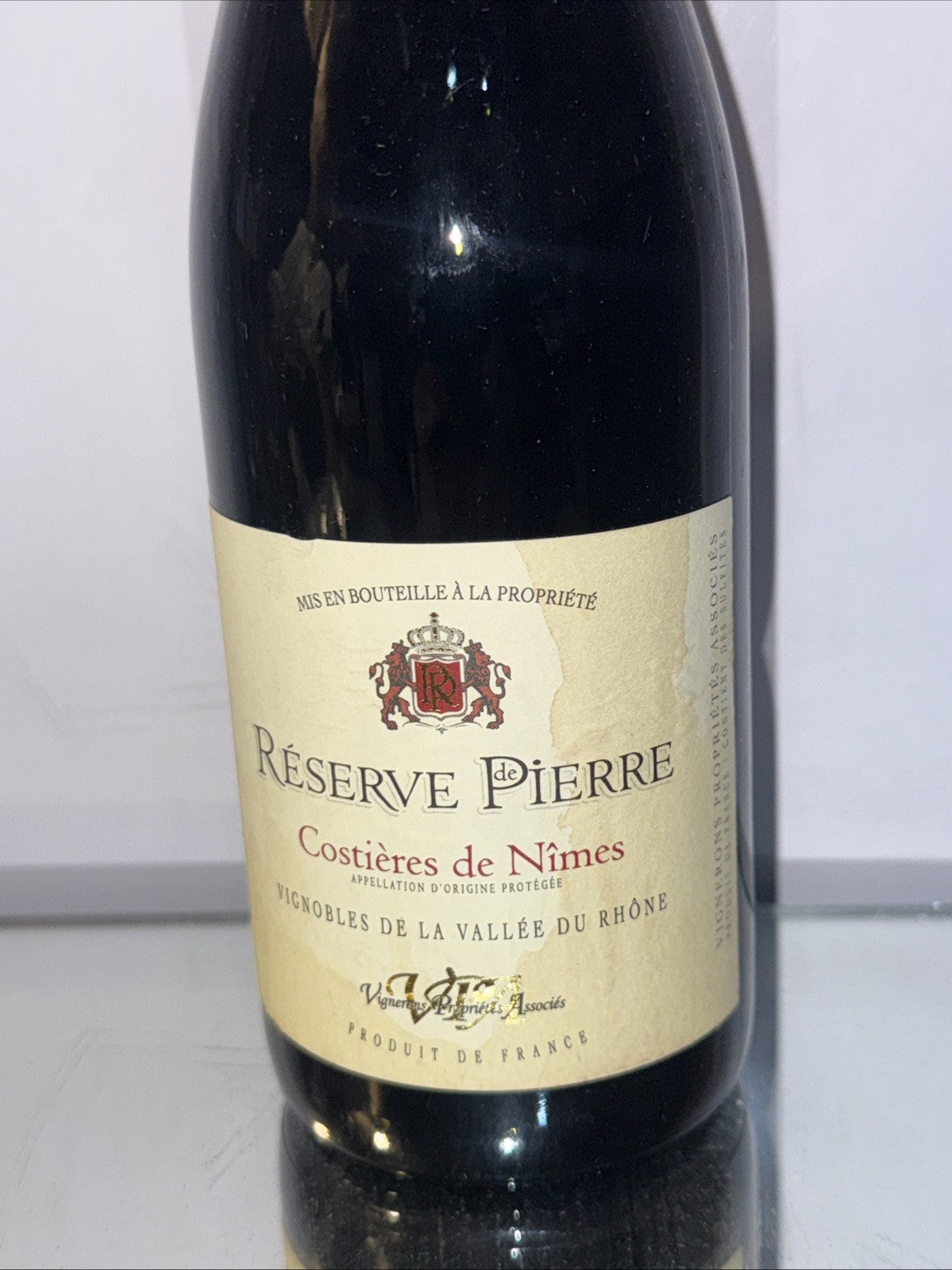 Réserve Pierre, (primarily Grenache and Syrah) Costières de Nîmes 2019