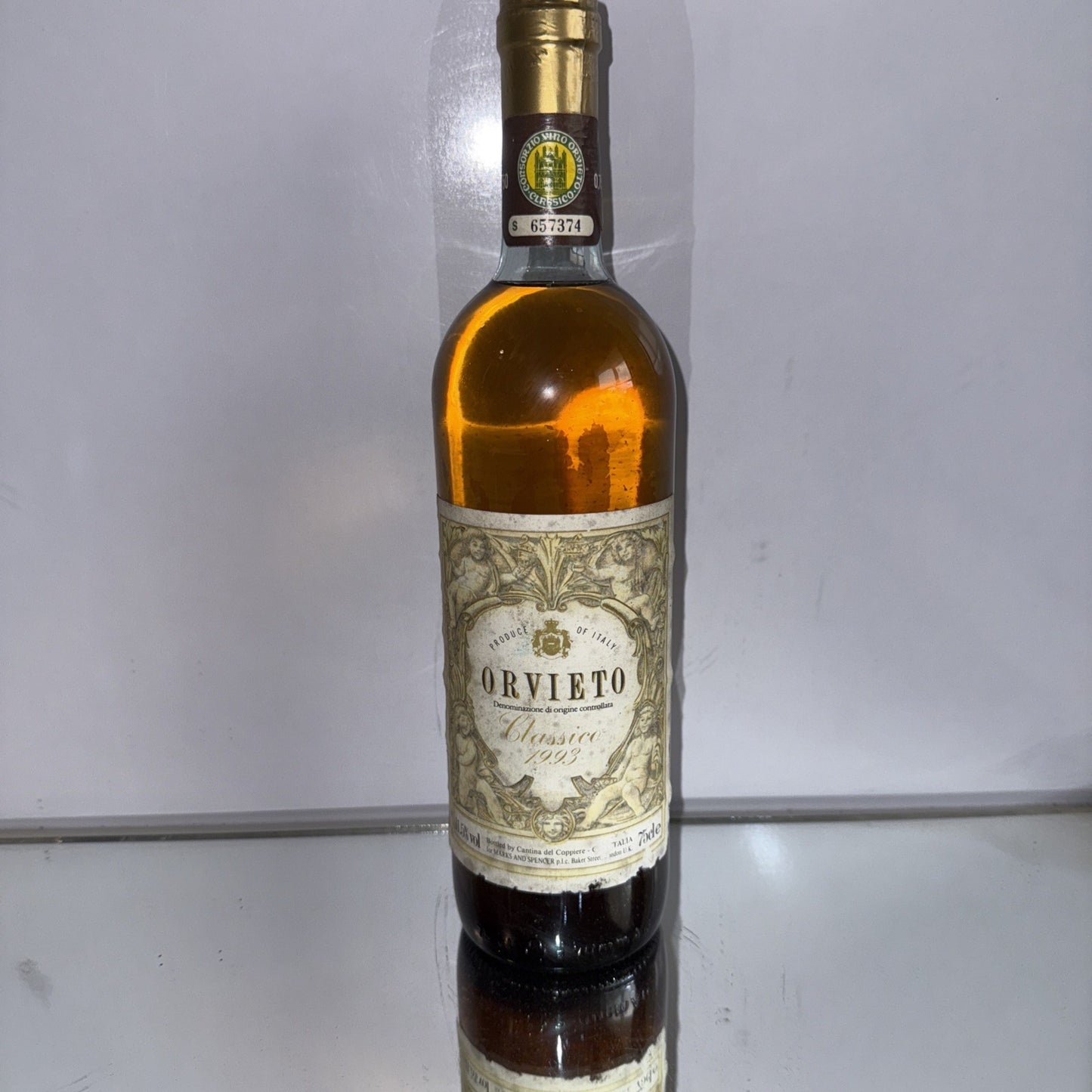 Orvieto Classico 1993 Italy White Vintage