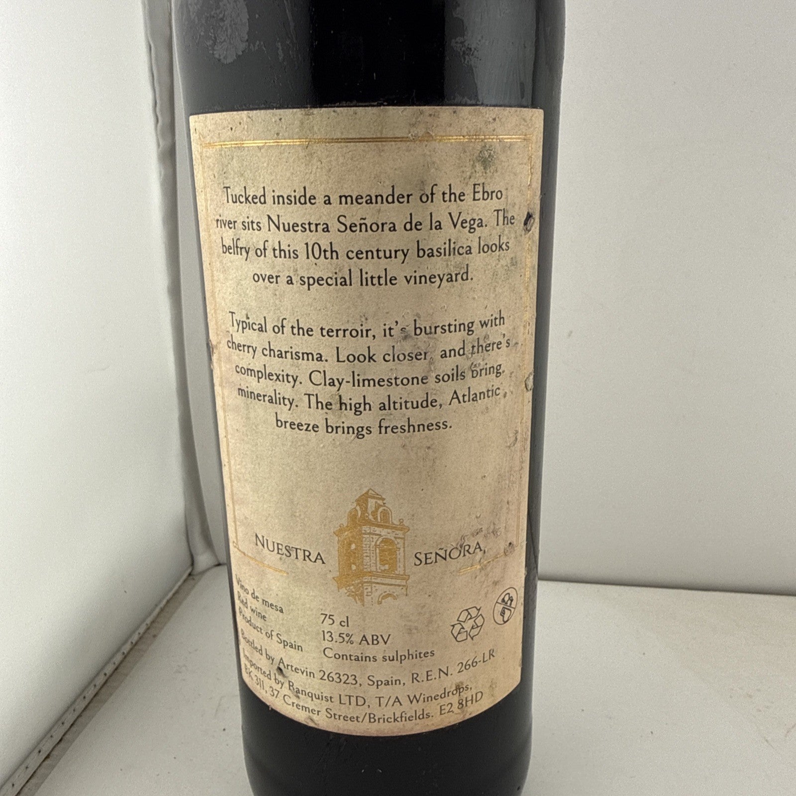 Nuestra Señora Spanish Red Wine 75cl 13.5% ABV Rioja Style