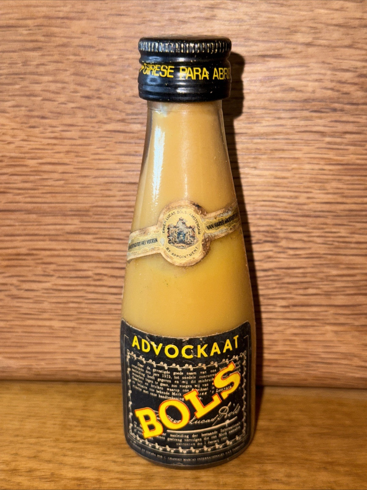 Bols Advocaat Miniature 1980s