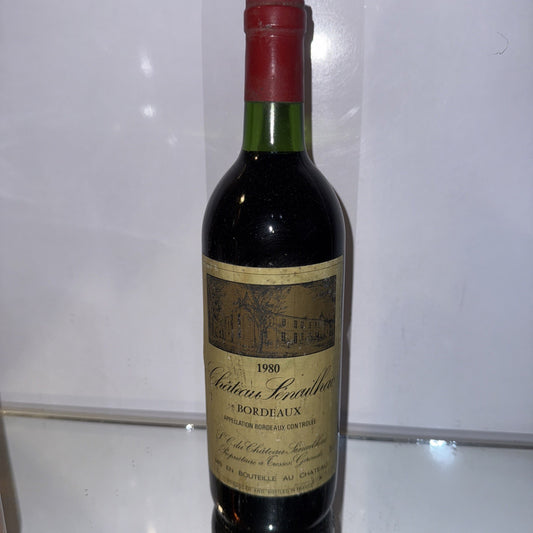 1980 Château Senailhac Bordeaux French Red