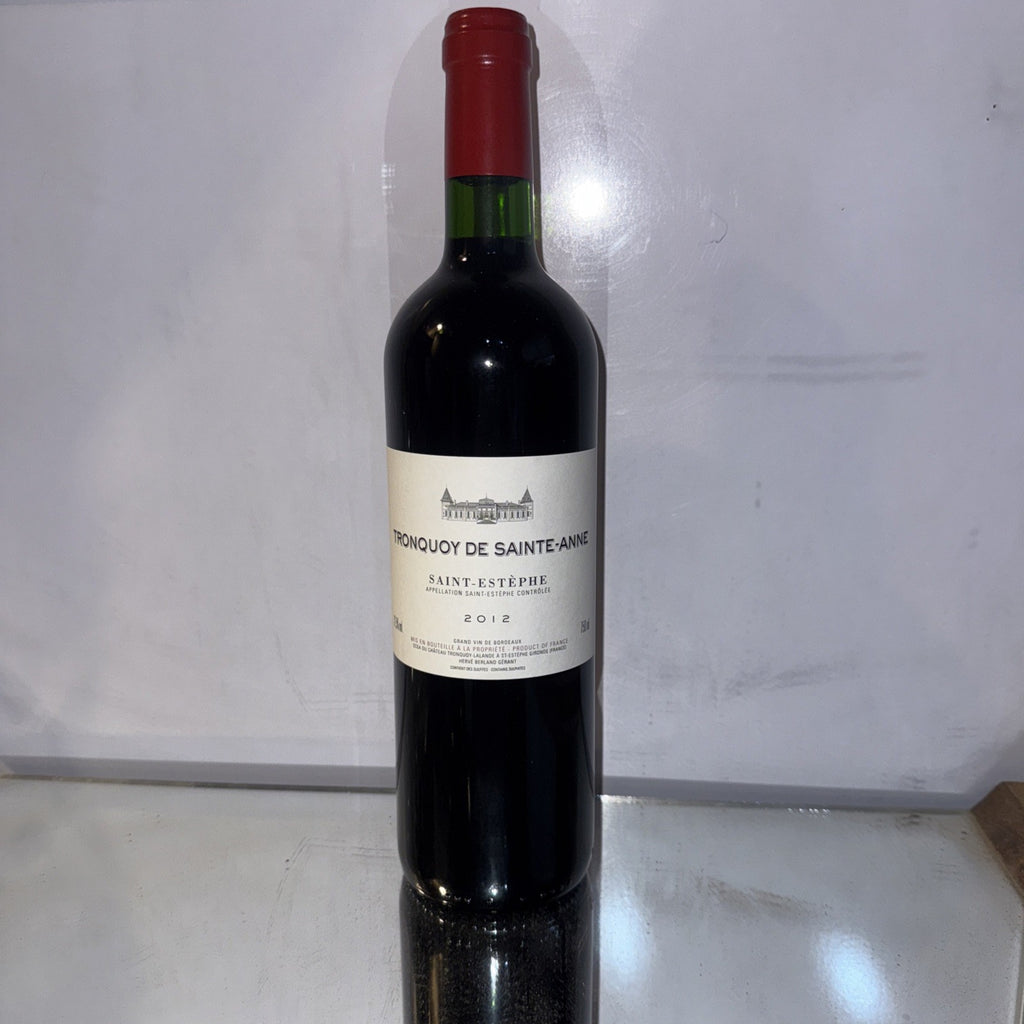Tronquoy de Sainte-Anne 2012 (Saint-Estèphe AOC, Bordeaux) French Red