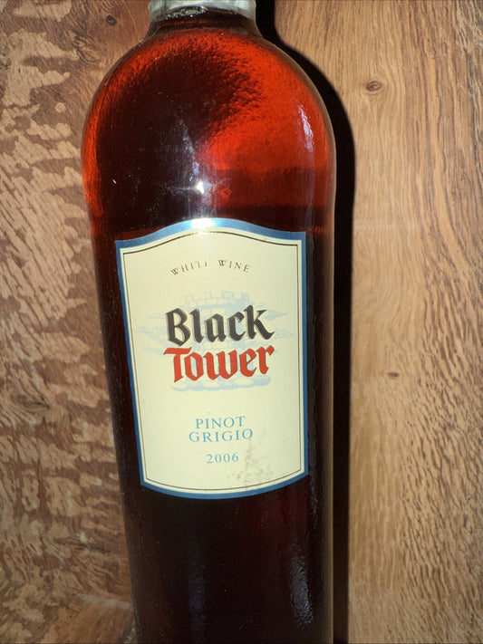Iconic Black Tower Wine Pinot Grigio  2006 Vintage