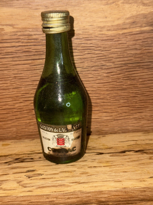 1970s Gaston De Lagrange Cognac Miniature Vintage Seal Broken But Basically Full