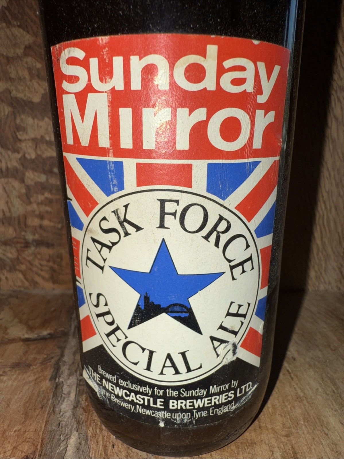 Sunday Mirror  Task Force Special Ale 1982 for Falklands War