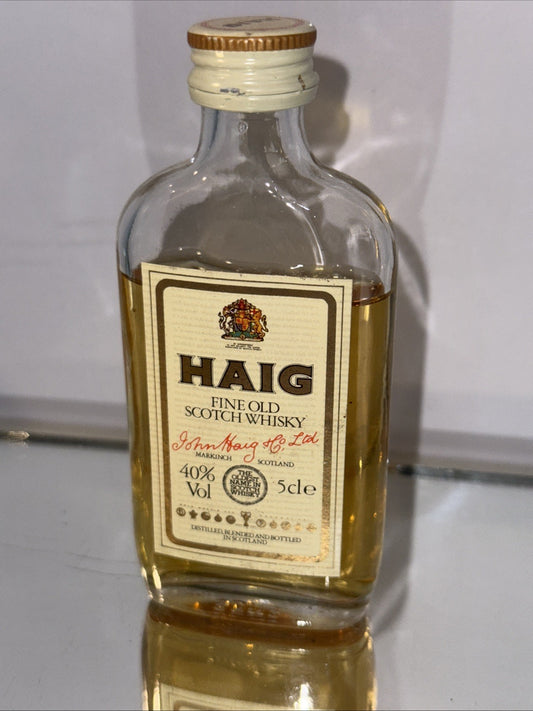 Haig Finest Scotch Whisky Miniature ( Low Level)
