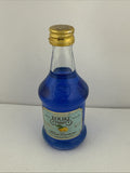 Vintage Folliki Blue Curacao Miniature Liqueur Bottle Greece 5cl