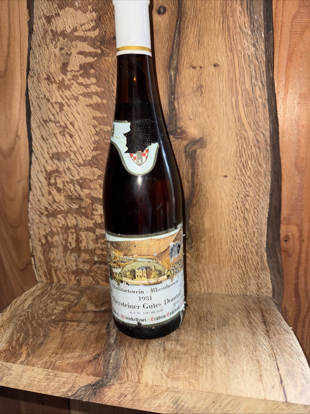 Gutes Niersteiner Domtal 1981 75CL  GERMANY Vintage