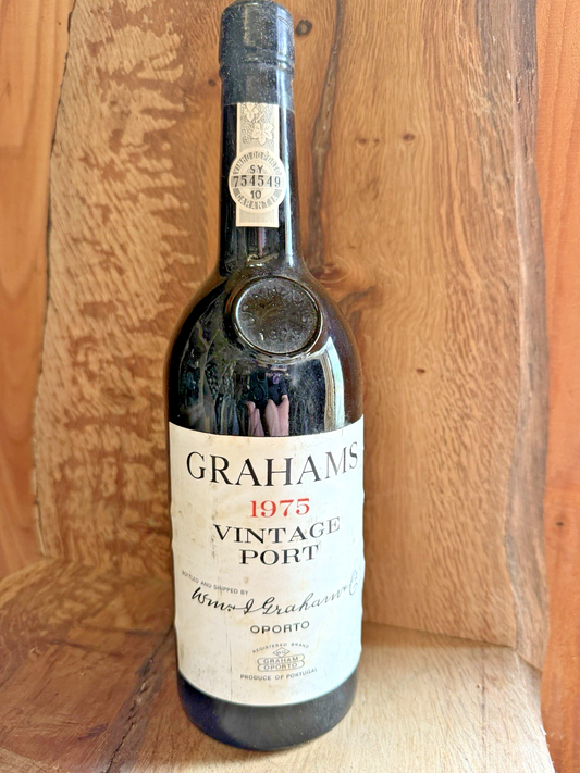 Grahams 1975 Vintage port Mature hard to find