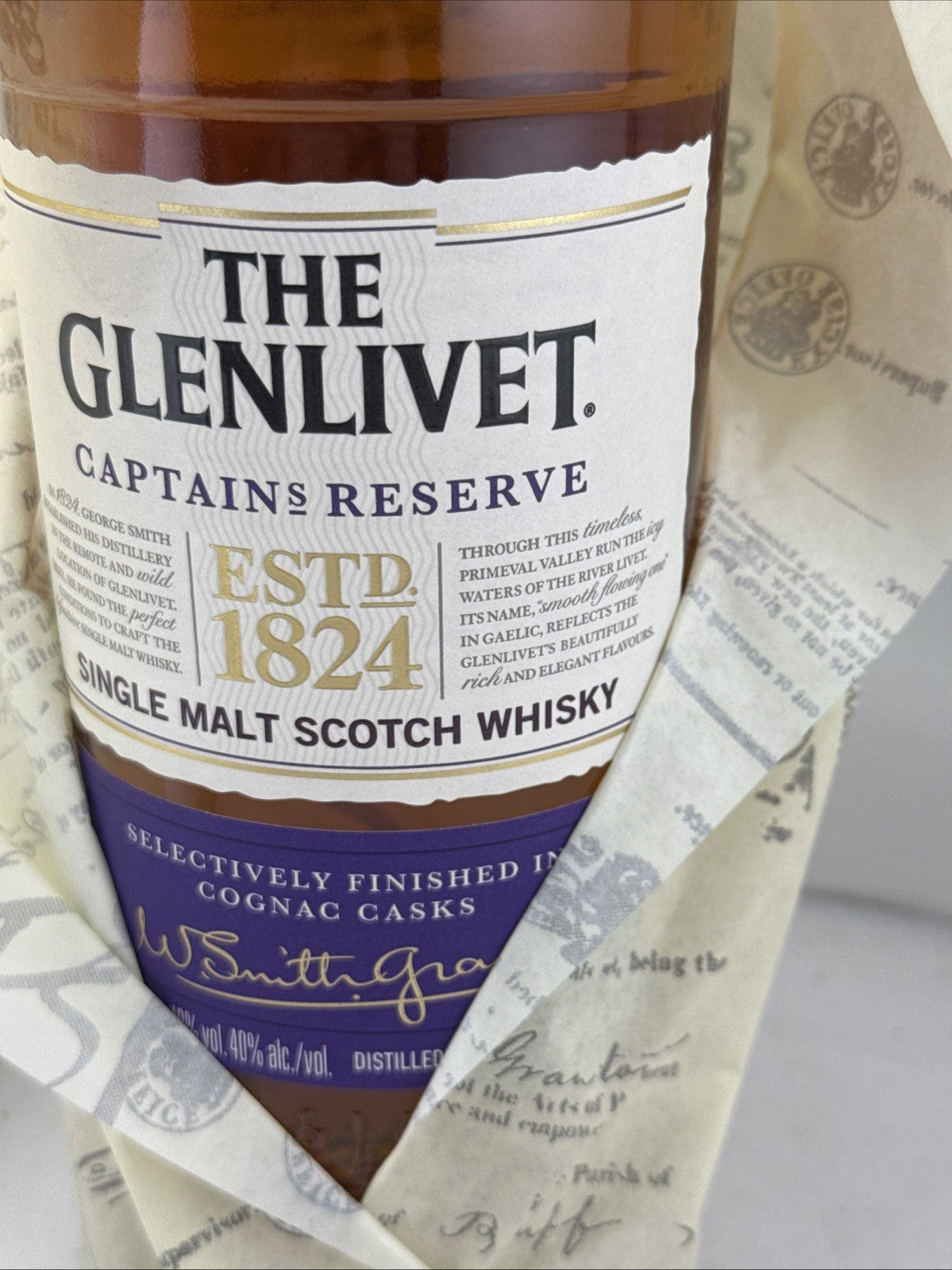 The Glenlivet Captain’s Reserve Cognac Cask Finish 70cl 40%