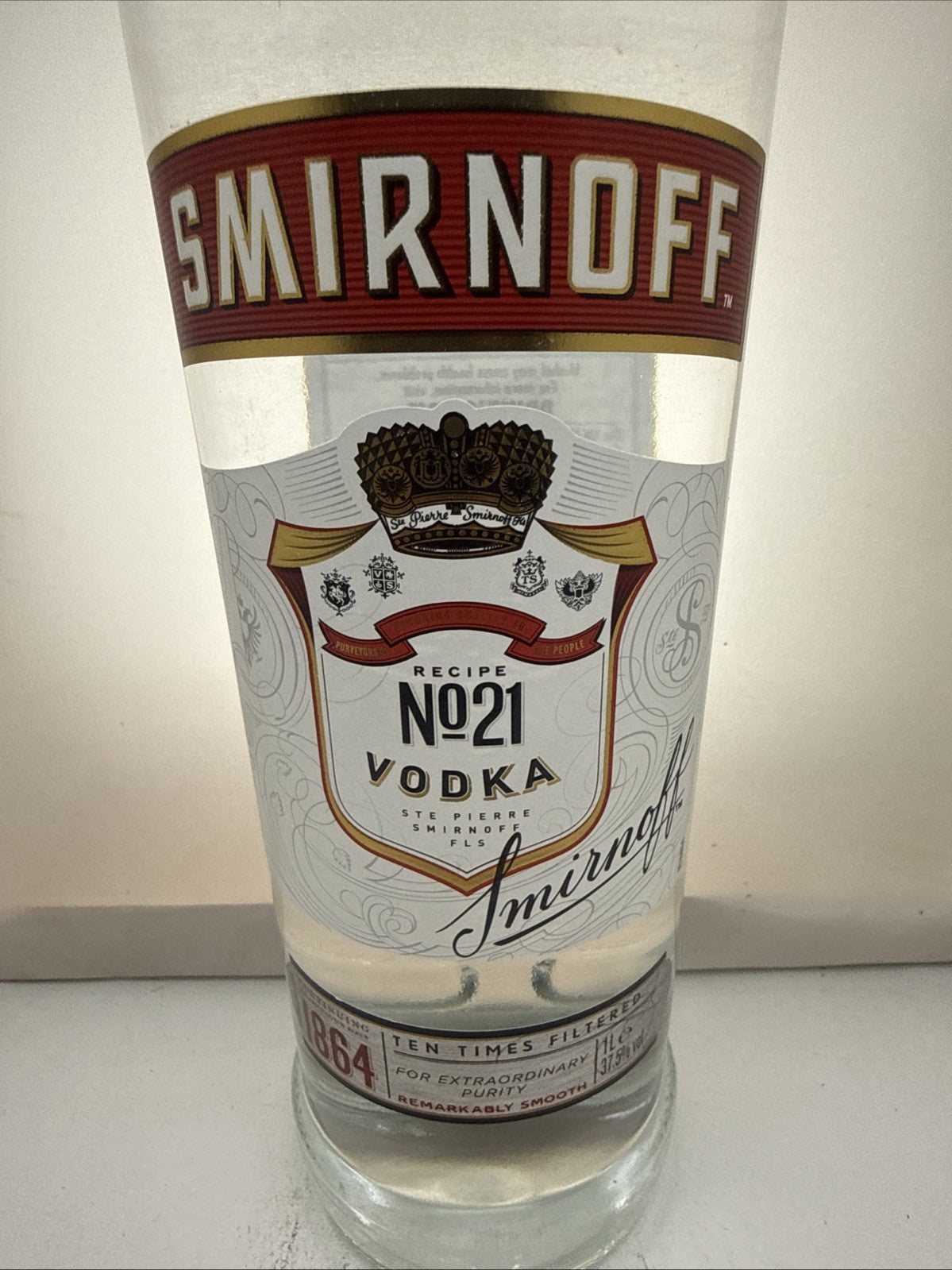 Smirnoff Vodka No21 1L 37.5 Abv