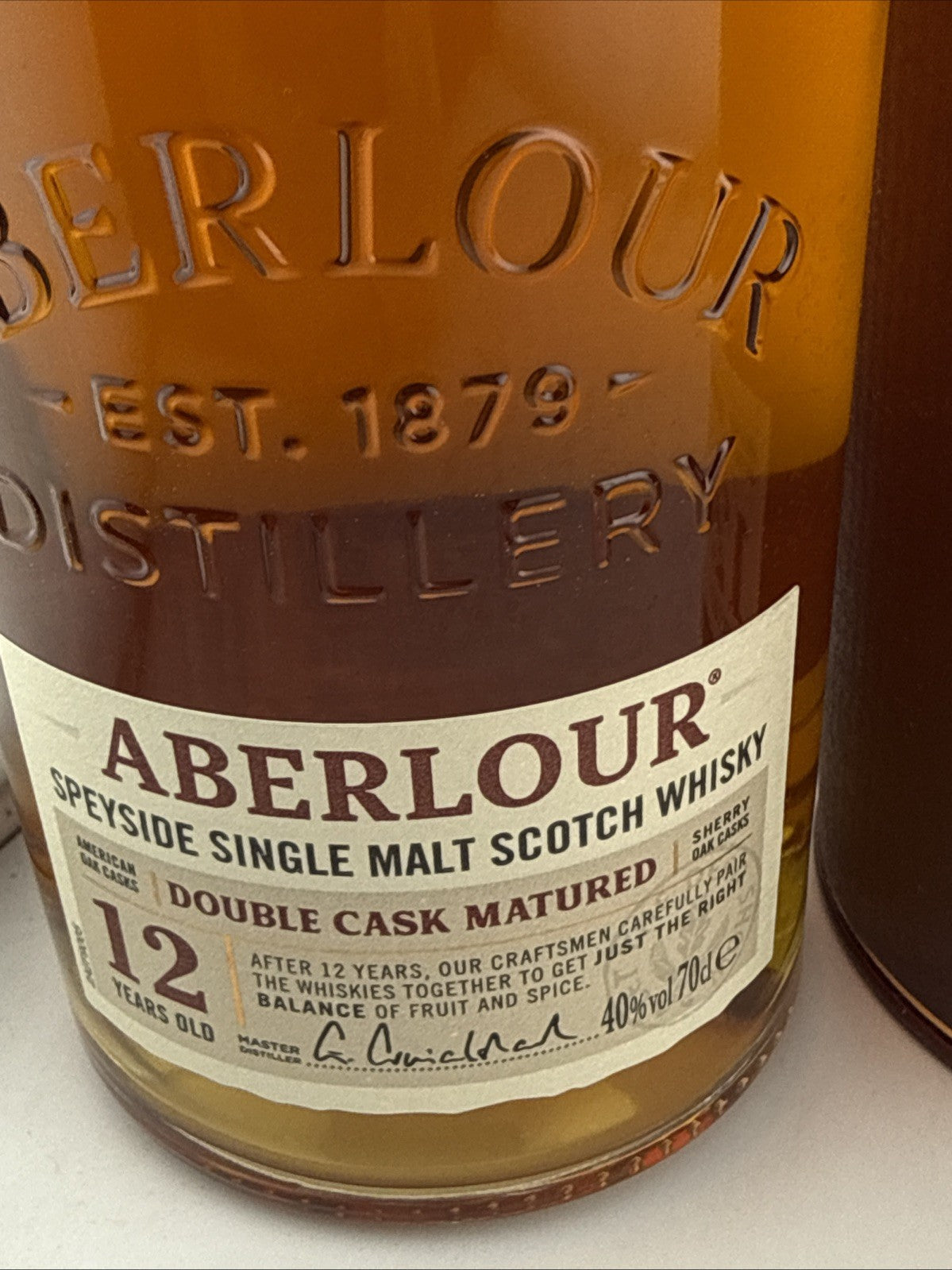 Aberlour 12 Year Old Double Cask Matured Speyside Single Malt Whisky 70cl