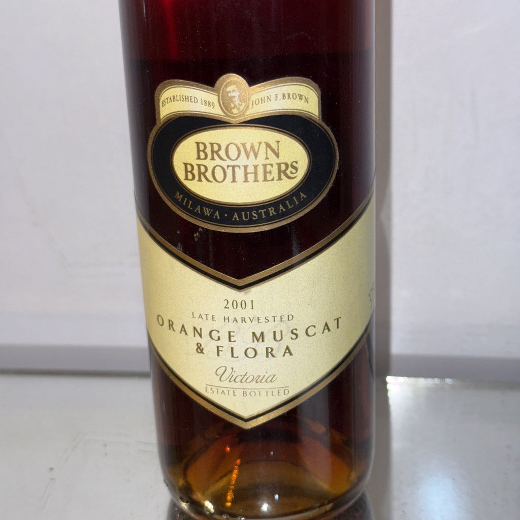 Brown Brothers Orange Muscat & Flora Late Harvested 2001 (375 ml half-bottle)