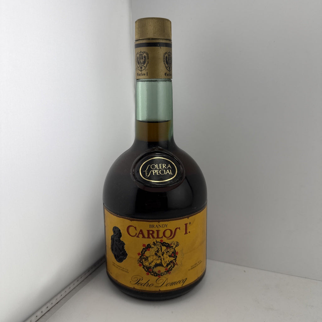 Carlos I Solera Especial Brandy 3/4L Pedro Domecq c.1975