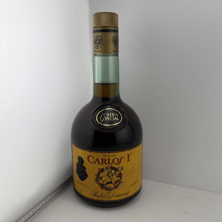Carlos I Solera Especial Brandy 3/4L Pedro Domecq c.1975