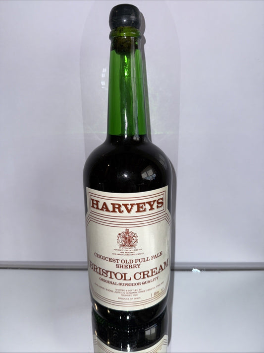 Harvey's Bristol Cream Sherry 1LBottled 1980s vintage matured cheapest available