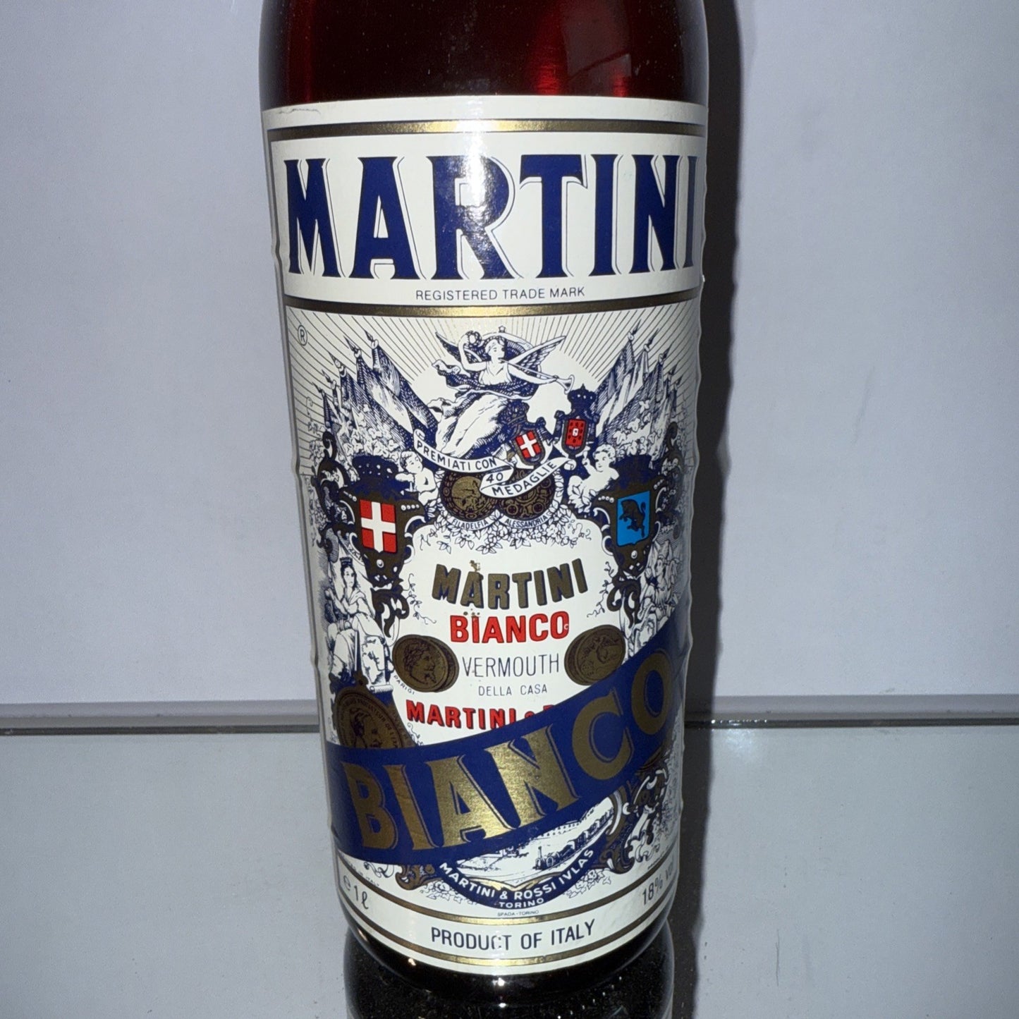MARTINI BIANCO 1L VERMOUTH 1980s