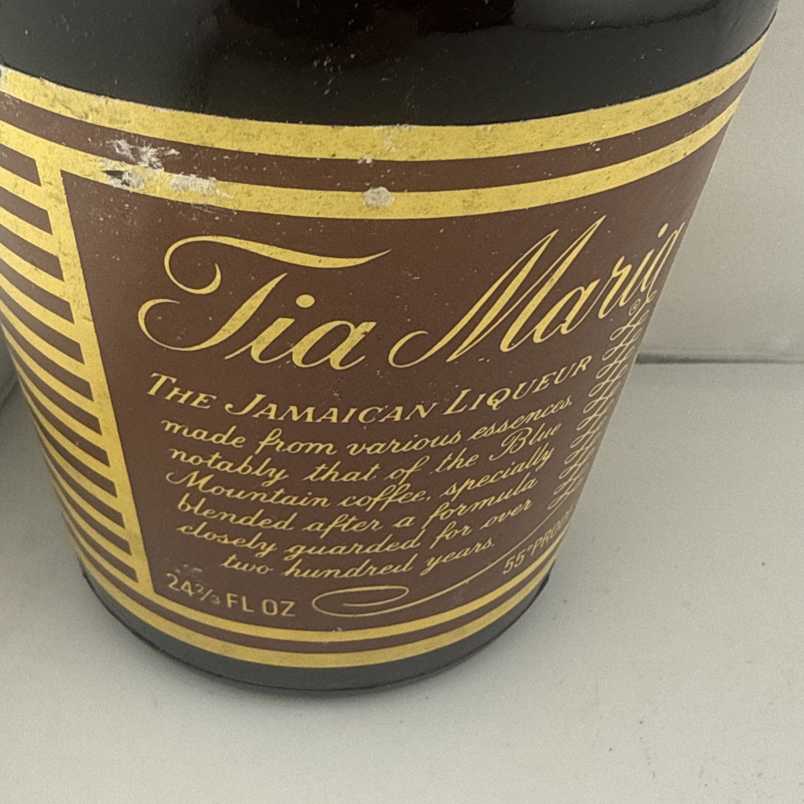 Vintage Tia Maria Jamaican Liqueur 24⅔ fl oz 55 Proof Sealed 1970s