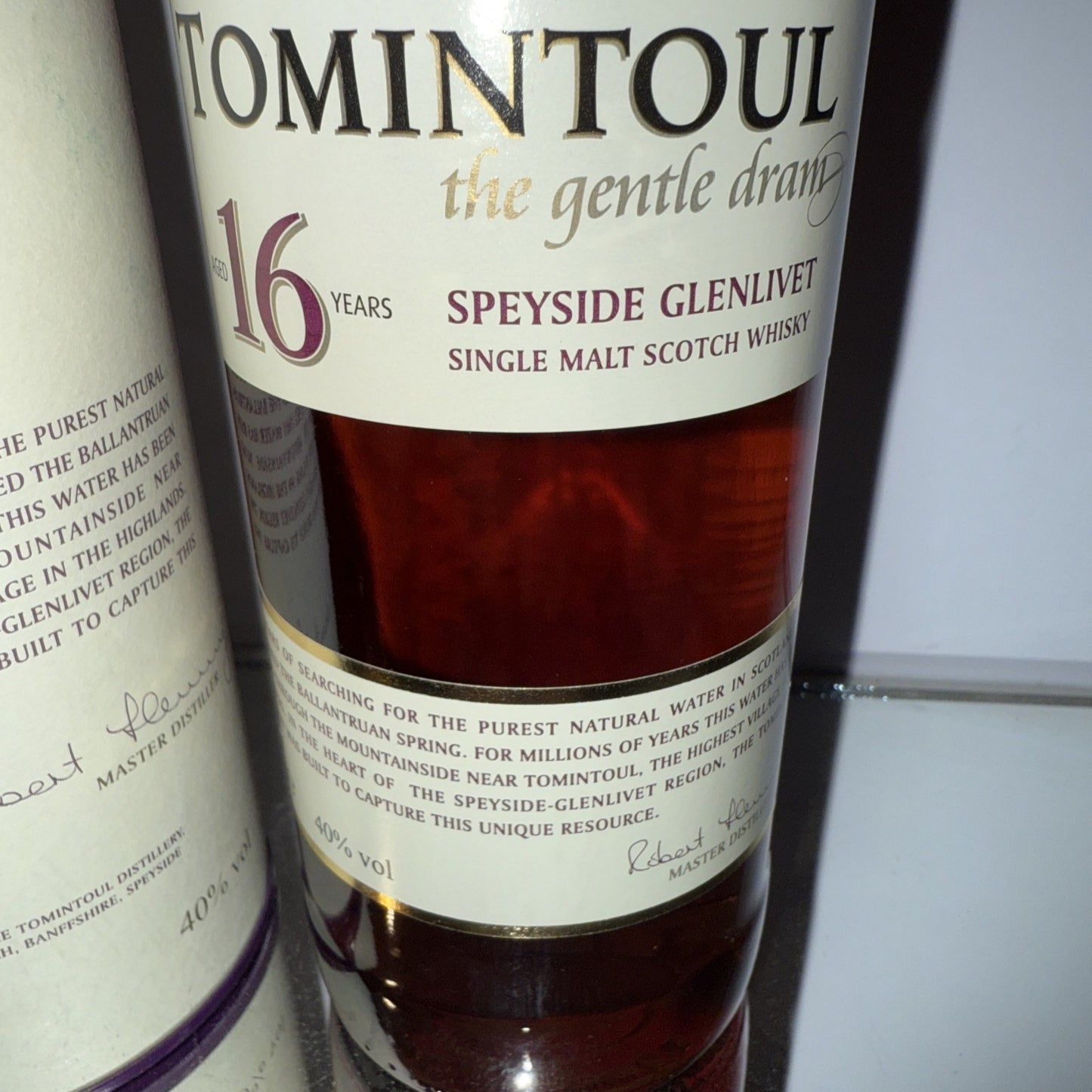 Tomintoul Speyside Glenlivet Single Malt Whisky 16y/o