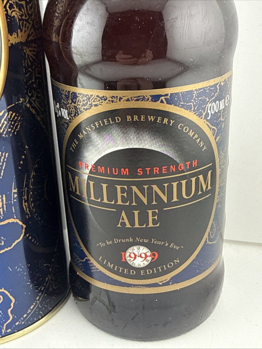 Mansfield Brewery Millennium Ale 1999 Limited Edition 500ml with Tube