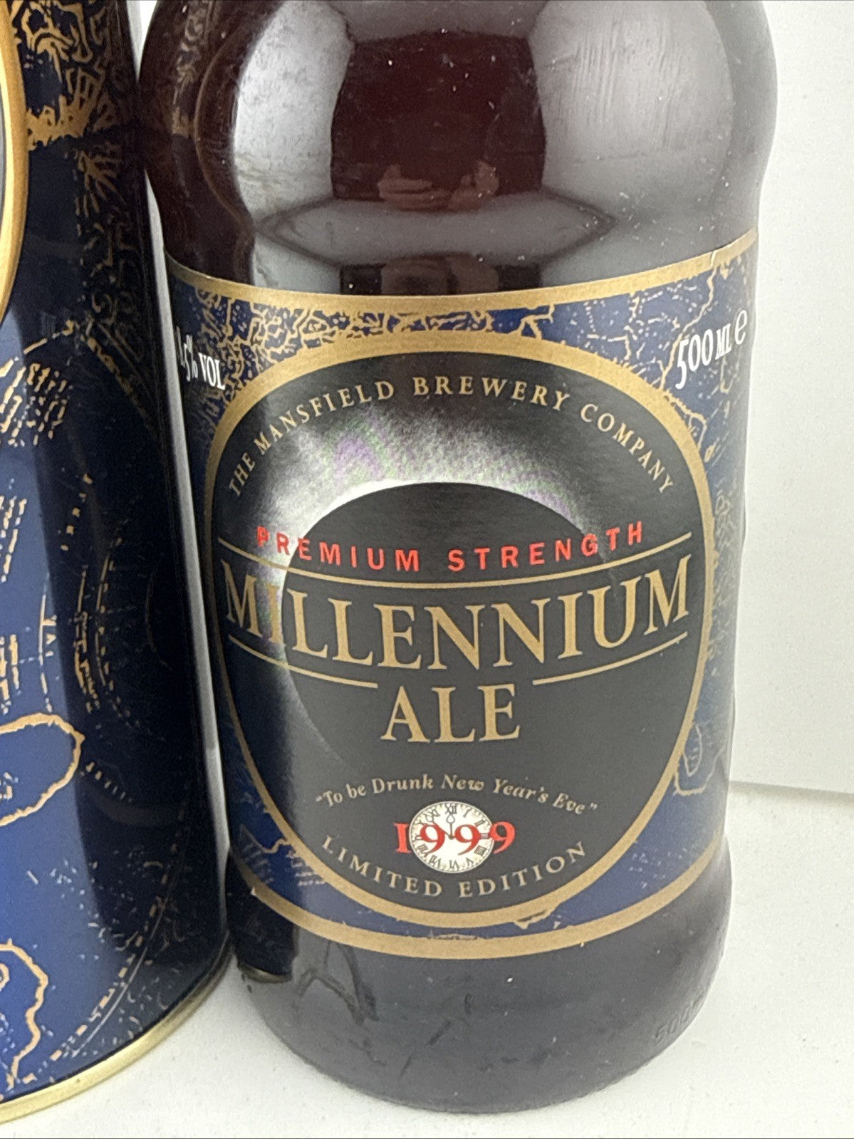 Mansfield Brewery Millennium Ale 1999 Limited Edition 500ml with Tube
