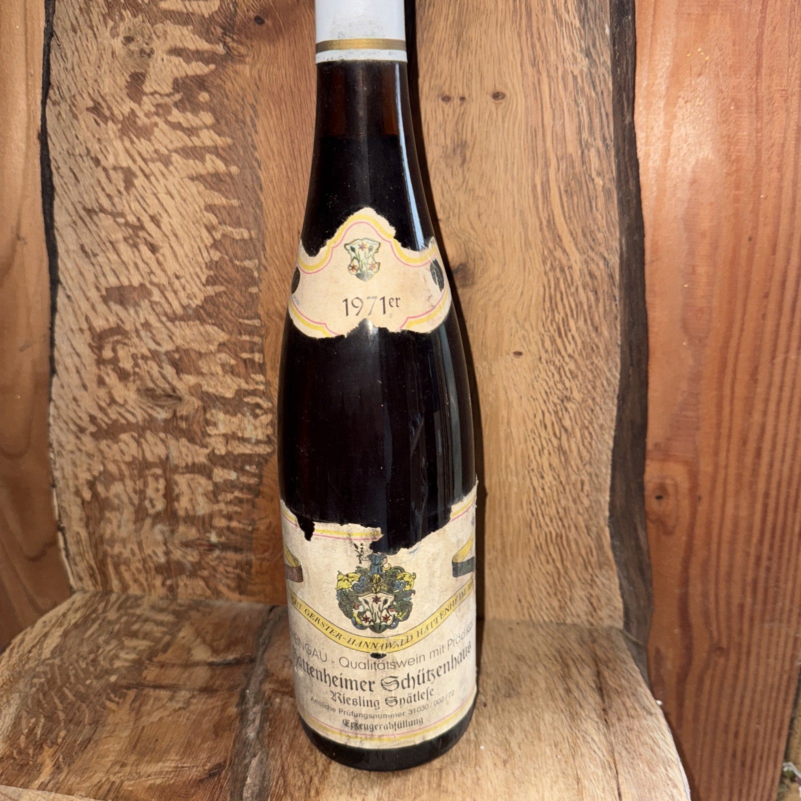Dr Pauly Bergweiler Riesling 75CL 1971 GERMANY Vintage