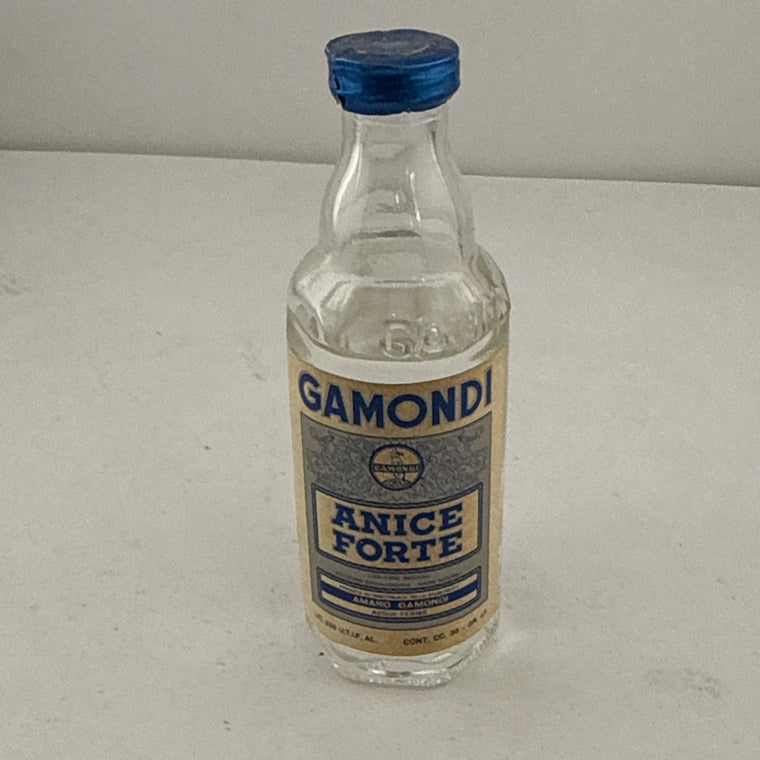 Vintage Gamondi Anice Forte Italian Liqueur Miniature 1960s/70s