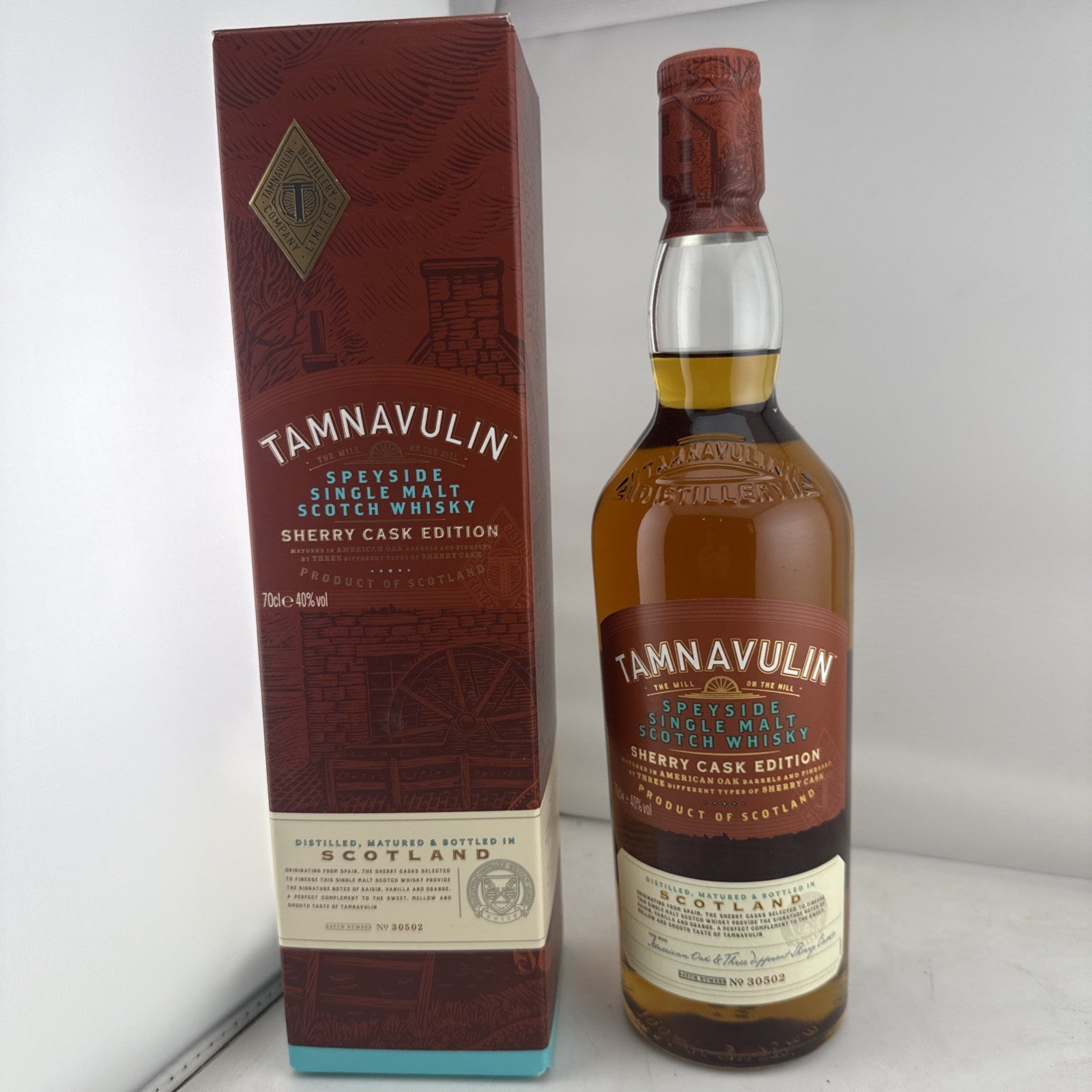 Tamnavulin Sherry Cask Edition Speyside Single Malt Whisky 70cl 40% ABV