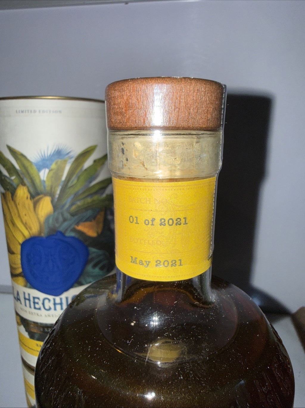 La Hechicera Experimental Banana Infused No.2, limited edition Colombian rum2021