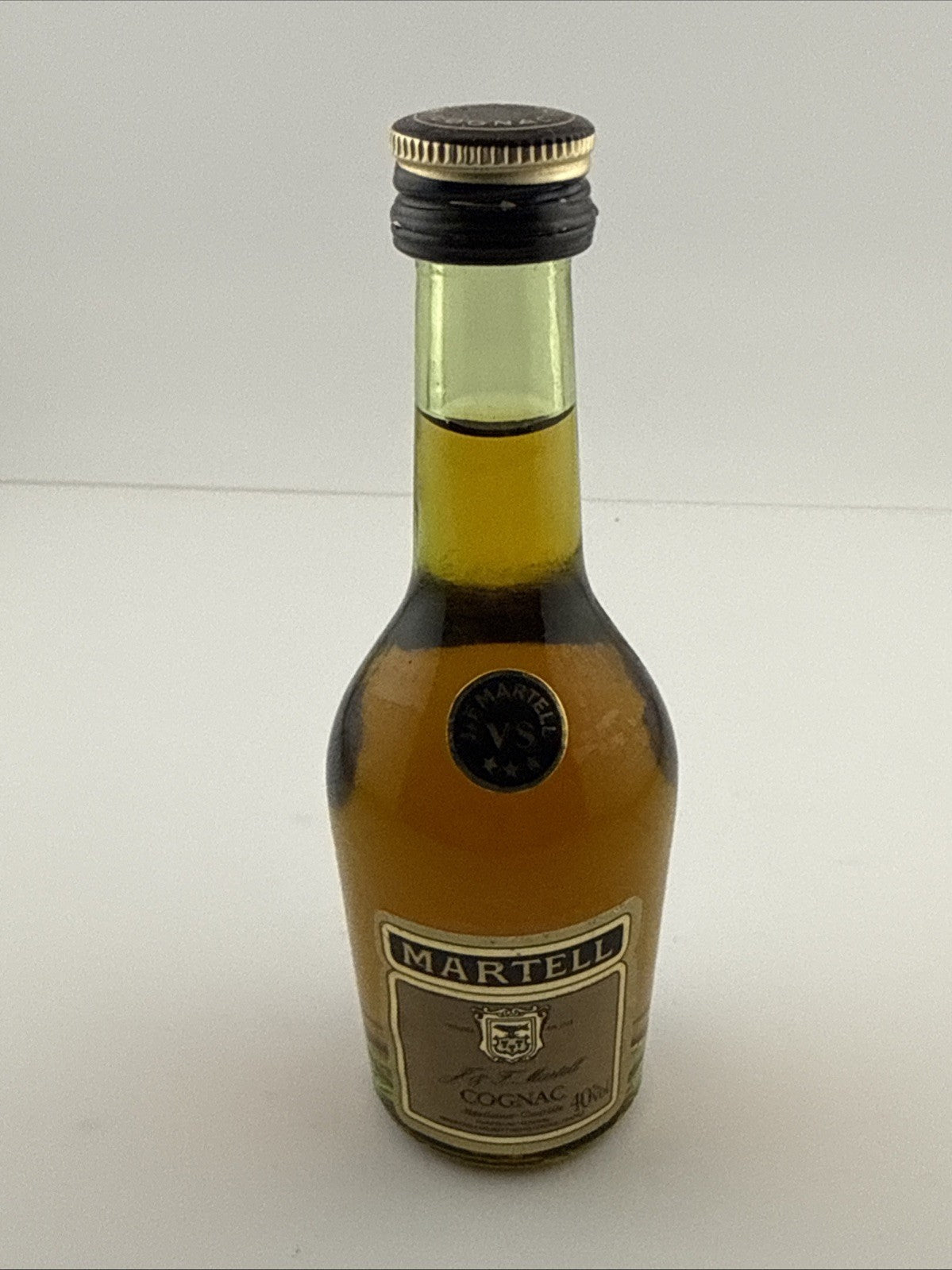 Vintage Martell VS Cognac Mini c.1960s–80s France Collectible