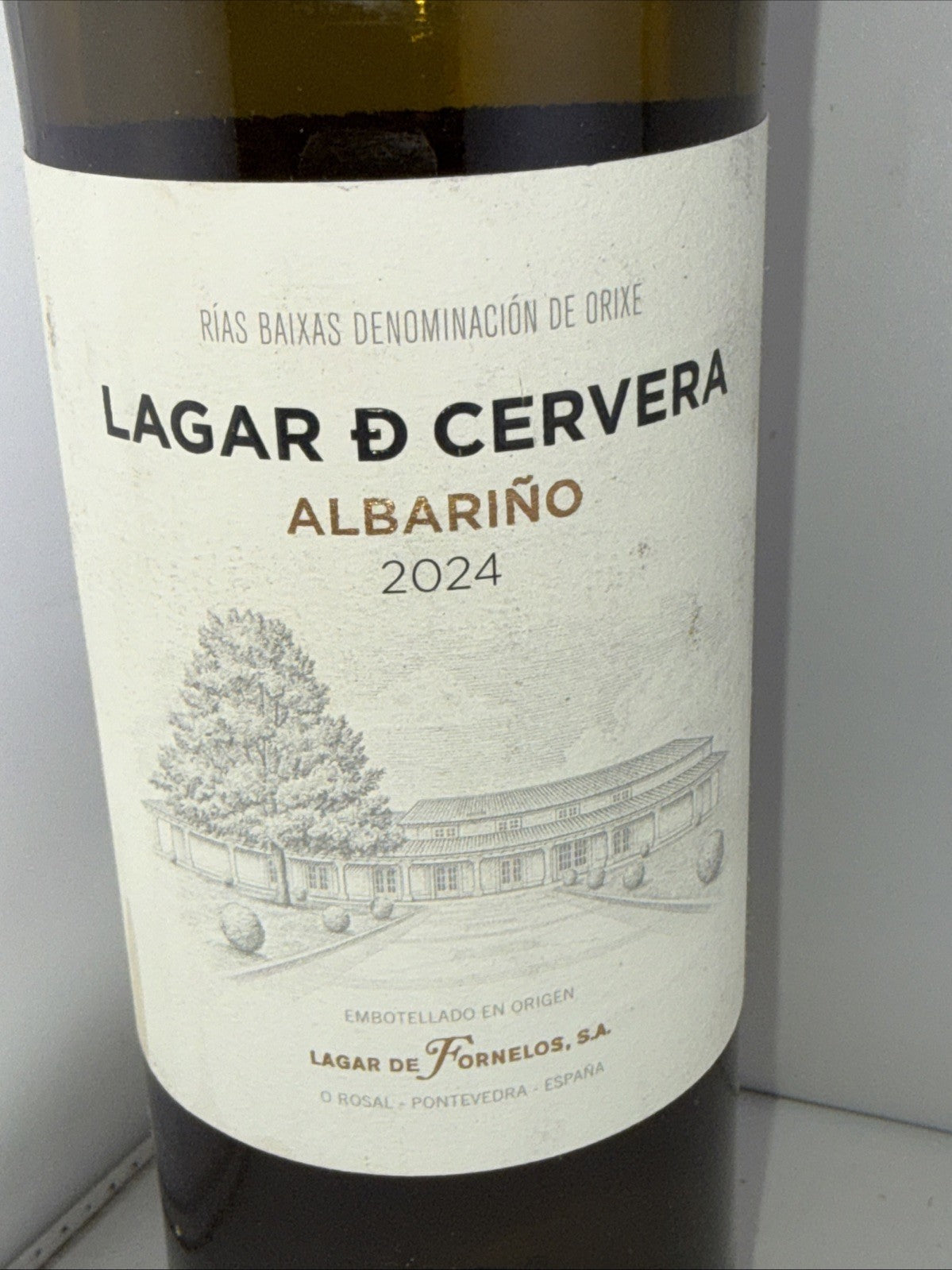 Lagar de Cervera Albarino 2024 Rias Baixas Spain White Wine 75cl