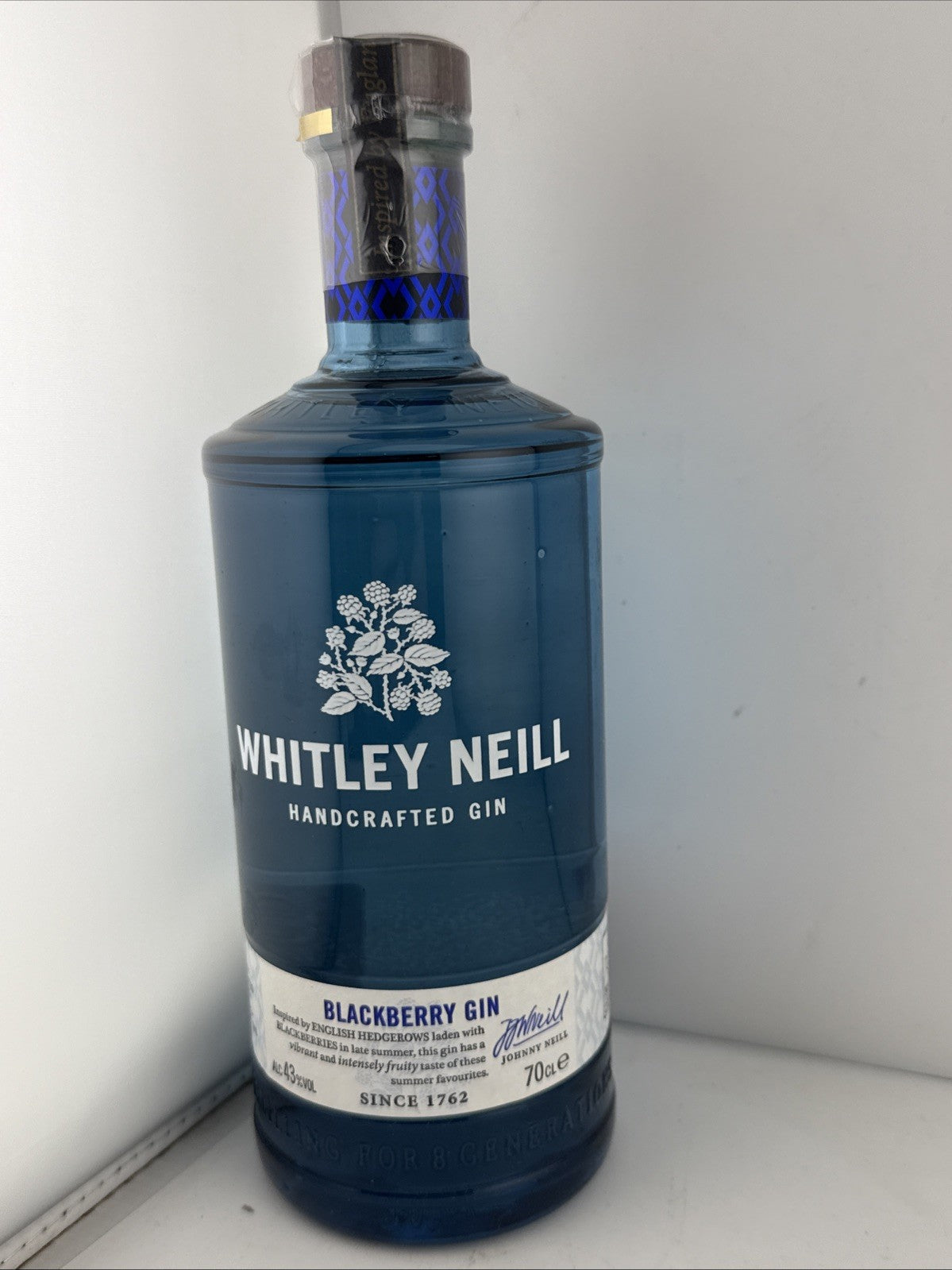 Whitley Neill Blackberry Gin 70cl 43% Handcrafted Gin Sealed