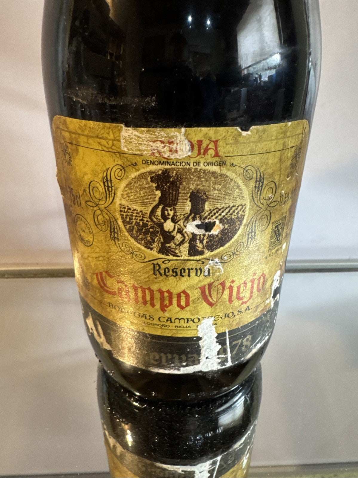 Rioja Campo Veija Reserva, 75cl 1978 Bottle- Red Wine