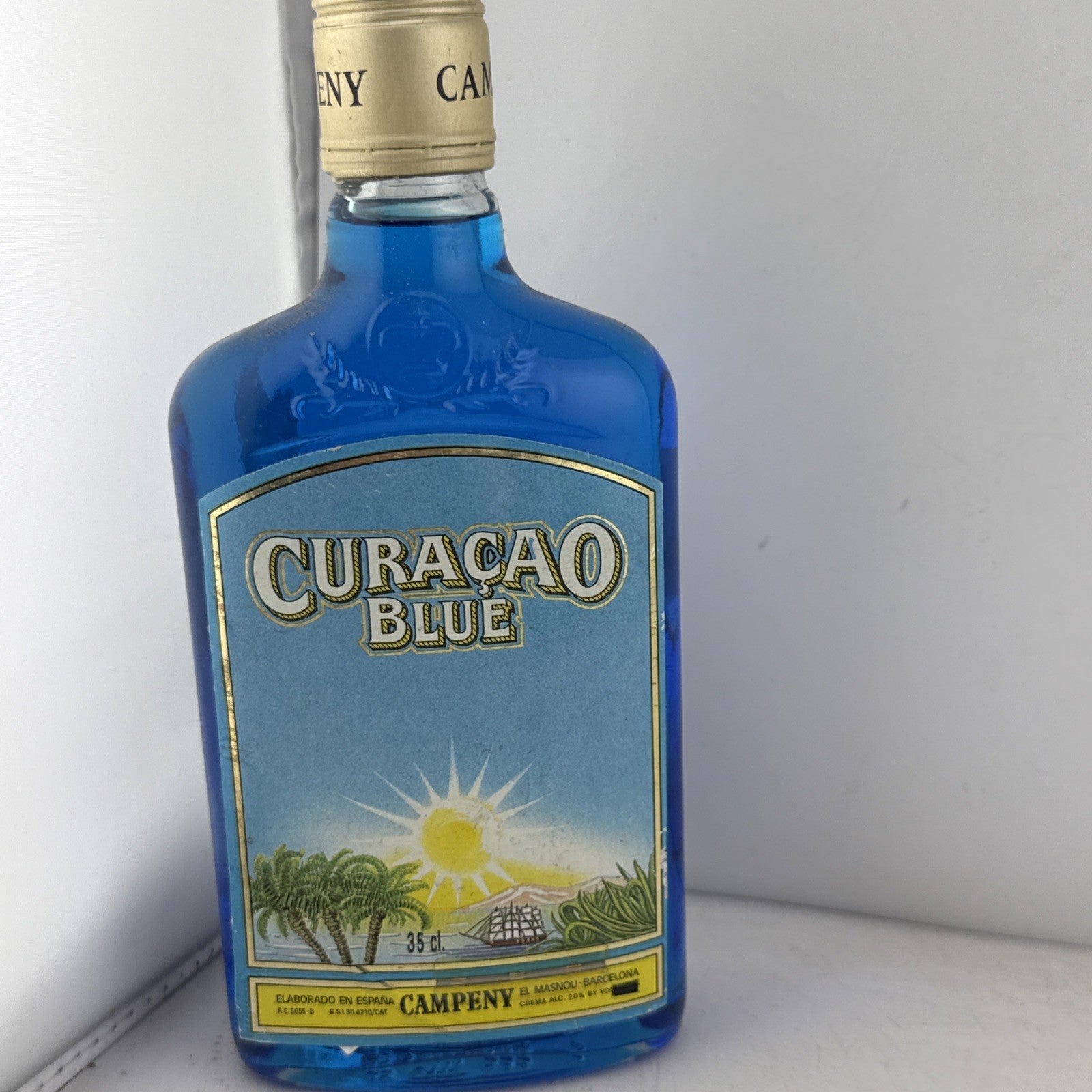 Campeny Curaçao Blue Liqueur 35cl 20%