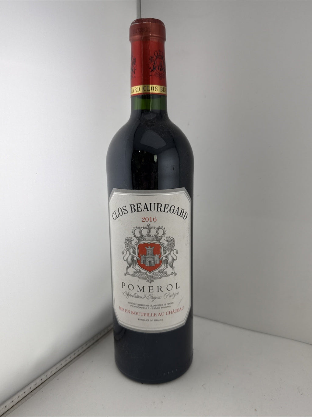 Clos Beauregard 2016 Pomerol Bordeaux Red Wine 75cl