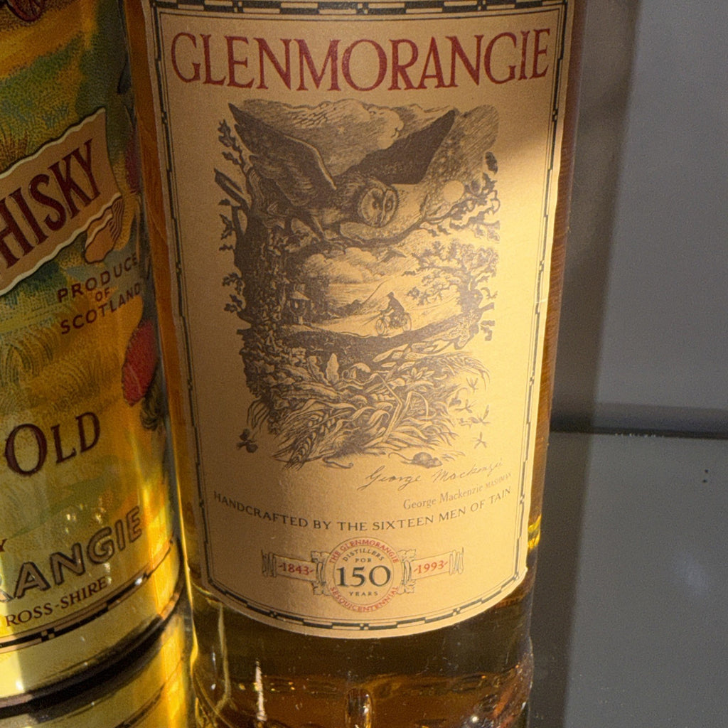 Glenmorangie 10 Year Old Single Highland Malt Bottled 1993 Tin Box ( No Lid)
