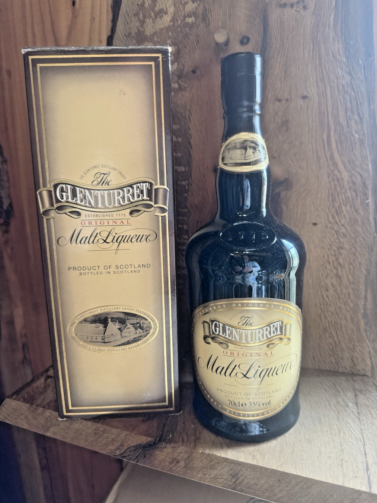 Glenturret Whisky Liqueur vintage matured Rare bottled 1980s vintage
