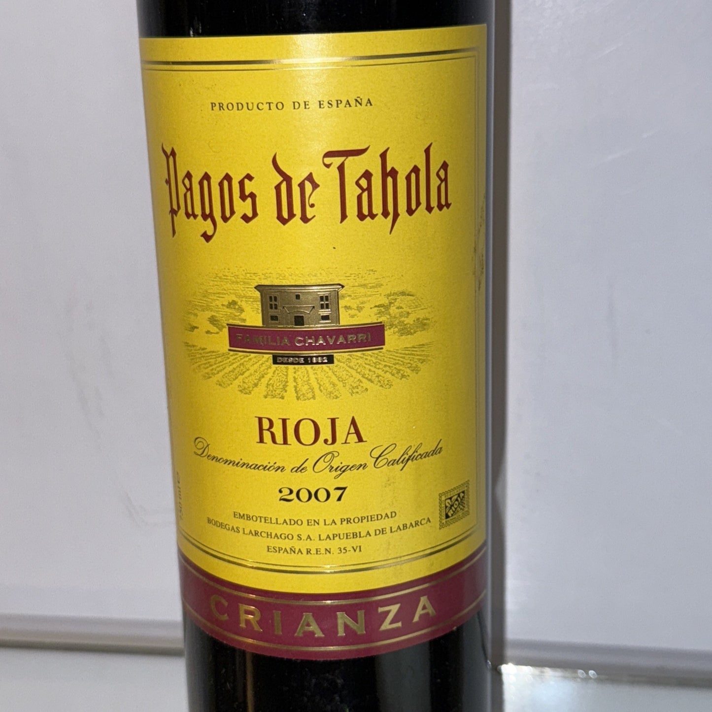 2007 Pagos De Tahoe Rioja Crianza Red Spain