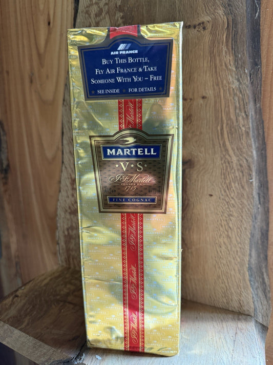 Sealed Unopened bottle of Martel VS from the 1980s  Cognac rare martured