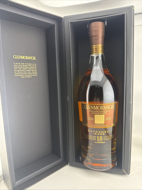 Glenmorangie 18 Year Old Extremely Rare Single Malt Whisky 70cl 43%