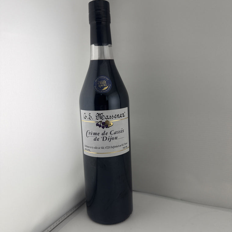 Massenez Creme de Cassis de Dijon 700ml French Liqueur 20%