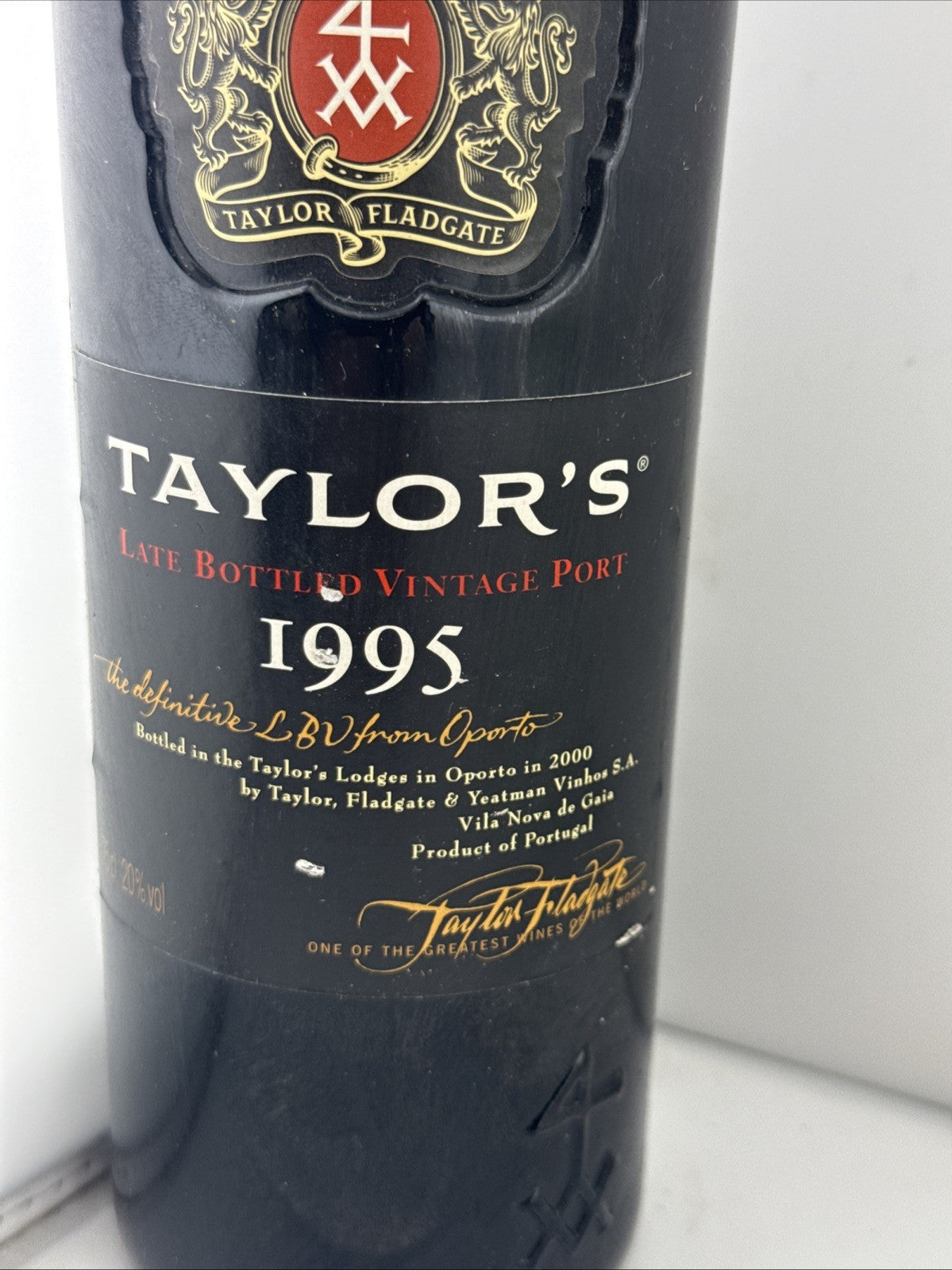 Taylor’s 1995 Late Bottled Vintage Port LBV 75cl 20%