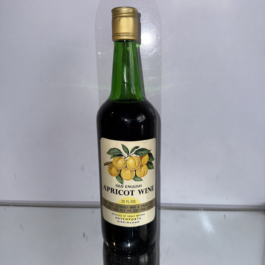 Old English Apricot Wine From 1970s 26 Floz