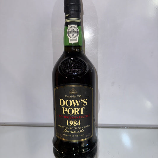 Dows 1984 Late Bottled Vintage  Port Bottled 1990