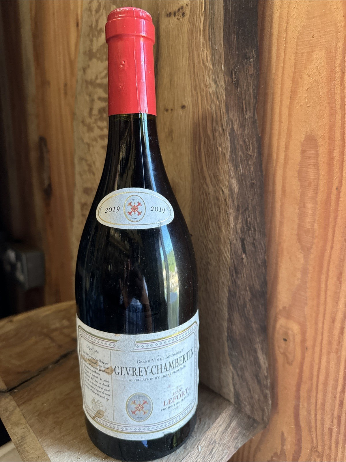 Jean Lefort, Gevrey-Chambertin AOP 2019